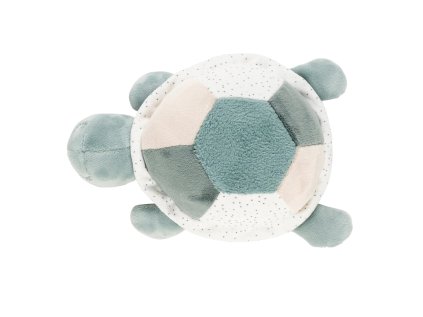 NATTOU Hračka plyšová korytnačka Lapidou 4 aktivity 19 cm Green