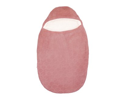 NATTOU Fusak detský do autosedačky Lapidou old pink 70 cm