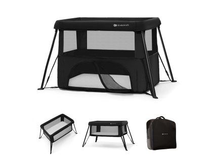 KINDERKRAFT Postieľka cestovná Cami (Variant Black)