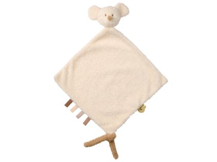 NATTOU Maznáčik plyšový maxi Teddy myška 28 x 28 cm, 0m+