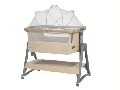 KikkaBoo Postieľka prenosná Nanna (Variant Beige)