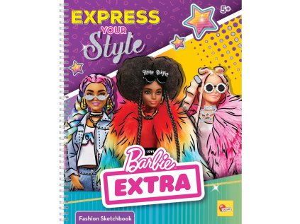 Liscianigioch BARBIE SKETCH BOOK VYJADRU SVOJ ŠTÝL