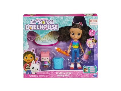 Spin Master GABBY'S DOLLHOUSE DELUX BÁBIKA S DOPLNKAMI K TVORENIU