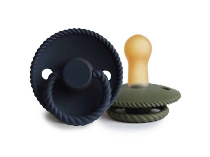 Dark Navy Olive Rope rubber 6 18 p