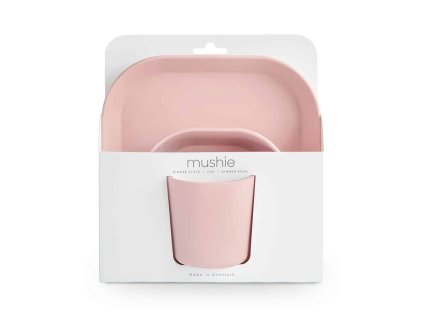 Square Dinnerware Set Blush p