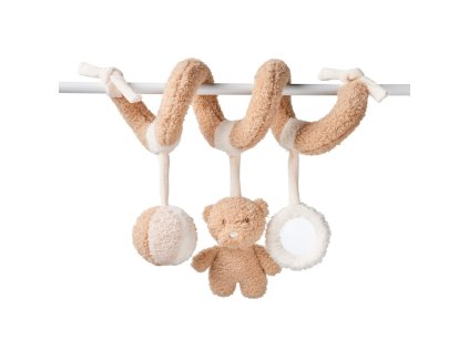 NATTOU Hračka špirála Teddy medvedík 20 cm, 0m+