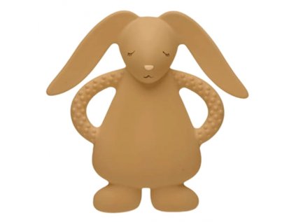 Moonie Hryzátko prírodný kaučuk zajačik (Variant Cappucino)