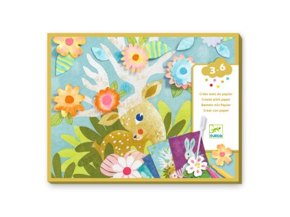 dj00082 tvorenie s pijavym papierom z lesa