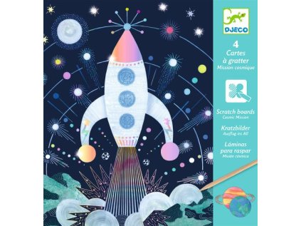 vyskrabavanie vesmir obrazky djeco DJ09727 01