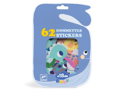 dj00057 morske zvieratka prve odnimatelne samolepky