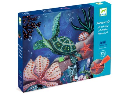 dj08958 pod morskou hladinou 3d malovanie 2