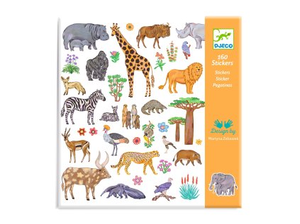 dj09284 samolepky kenya 160 ks 2