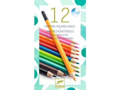 dj08824 akvarelove pastelky 12 ks