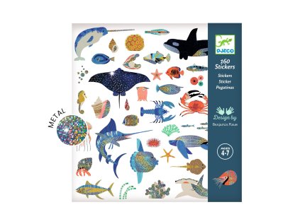 dj09278 samolepky ocean 160 ks 2