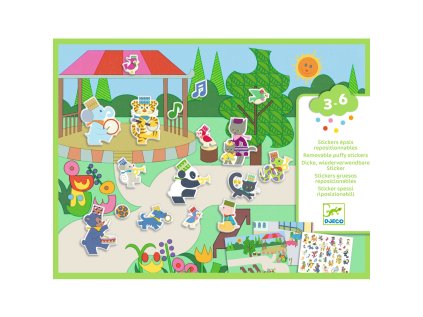 dj09947 odnimatelne samolepky hudobny sprievod