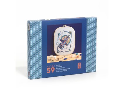 ga10059 koralkovanie na platne vtak atelier 59 2