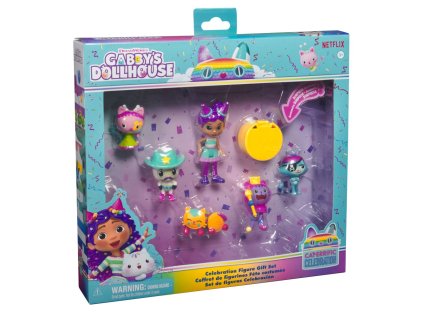 Spin Master GABBY'S DOLLHOUSE MULTIBALENIE FIGÚROK – OSLAVA