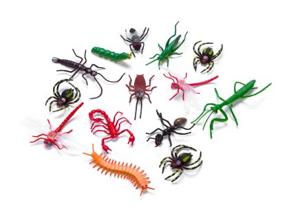 Zvieratká figúrky v tube - Hmyz