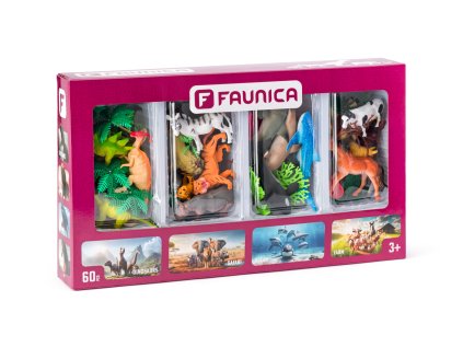 Planéta zvierat figúrky – sada 4 svetov