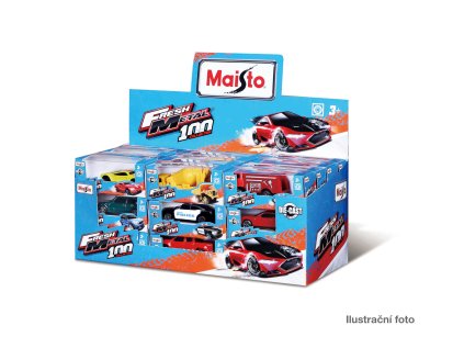 Maisto - displej box 3´´ Transit, assort 36ks