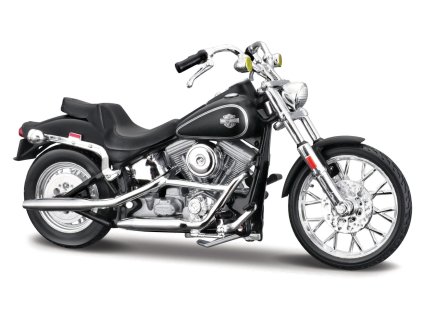 Maisto - HD - Motocykel - 1984 FXST Softail, blister box, 1:18