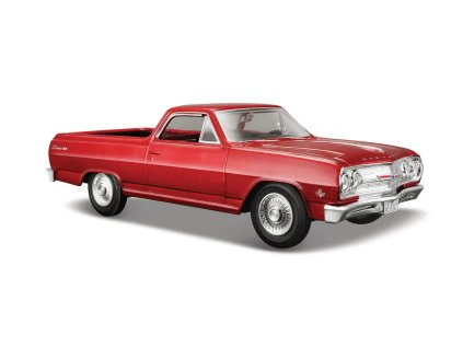 Maisto - 1965 Chevrolet El Camino, met. červená, 1:24