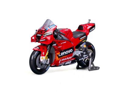 Maisto - Motocykel, Ducati Lenovo team 2022, (#63 Francesco Bagnaia), 1:18