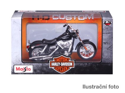 Maisto - HD - Motocykel - Harley-Davidson Motorcycles, assort, window box, 1:18