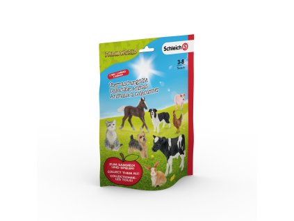 Vrecko s prekvapením - farmárske zvieratká L