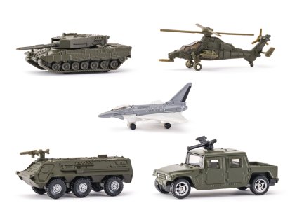 SIKU Military - Sada vojenských vozidiel, 5 ks