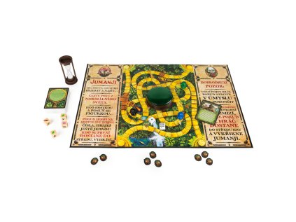 SpinMaster Spoločenská hra JUMANJI, CZ