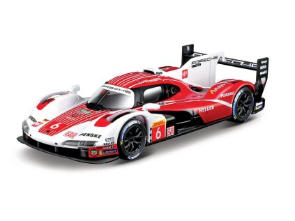 Bburago - RACE, Porsche 963, 6, v dekoratívnej krabičke, 1:43