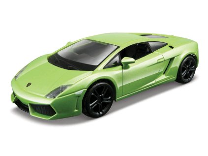 Bburago - Autá HOBBY, Lamborghini Gallardo LP560-4, metal zelená, 1:32