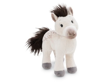 NICI plyš Pony Mony biely 37cm, GREEN