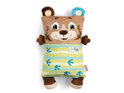 NICI Cosidoos plyš Medveď obojstranný motív 30x20cm