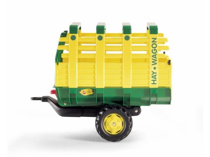 Vlečka na seno za traktor 1osá ´´Hay Wagon´´ - zelenožltá
