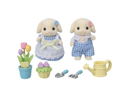 Kvetinový set a súrodenci Flora králikov