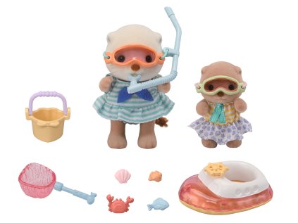 Vydrie sestry na dovolenke pri mori