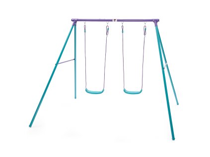 Set dvoch hojdačiek s kovovou konštrukciou