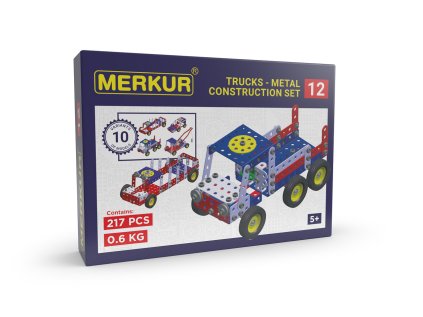 Merkur 012 Odťahové vozidlo, 217 dielov, 10 modelov