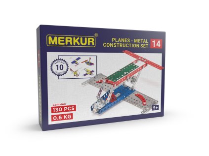 Merkur 014 Lietadlo, 130 dielov, 10 modelov