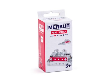 Mini 52 - loďka, 73 dielikov