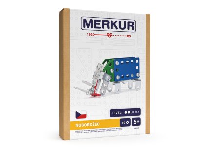 Merkur - Mini ZOO - Nosorožec, 49 dielikov