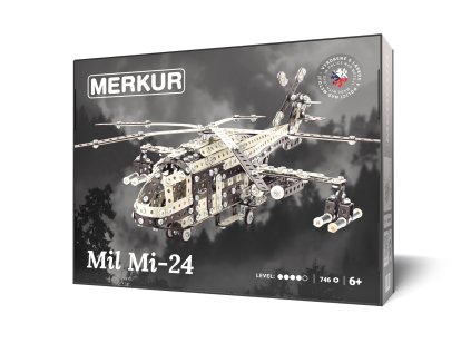 Merkur - Vrtuľník Mil Mi-24, 746 dielov