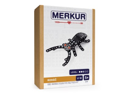 Merkur - Chrobáčiky - Roháč, 57 dielikov