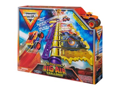 MONSTER JAM - Hrací set El Toro Loco Big Air Challenge, 1:64