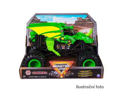 MONSTER JAM - zberateľský kovový model Monster Truck, Grave Digger, assort, 1:24