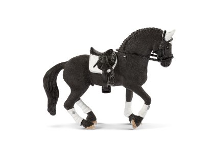 Turnajový žrebec frízskeho koňa