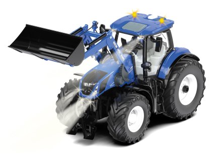 SIKU Control - Bluetooth, New Holland T7.315 s predným nakladačom