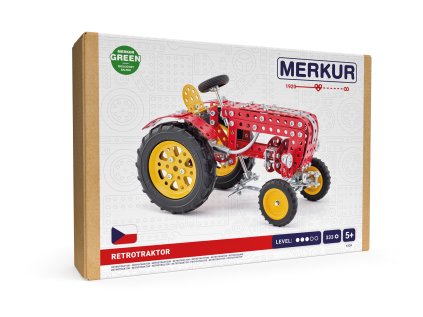 Merkur - Retrotraktor, 333 dielikov